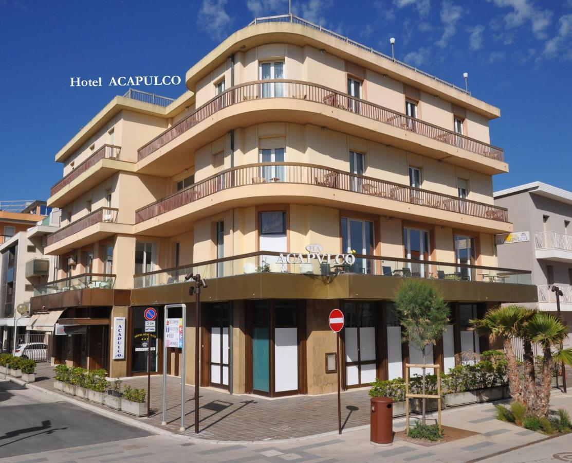 Hotel Acapulco Римини Экстерьер фото